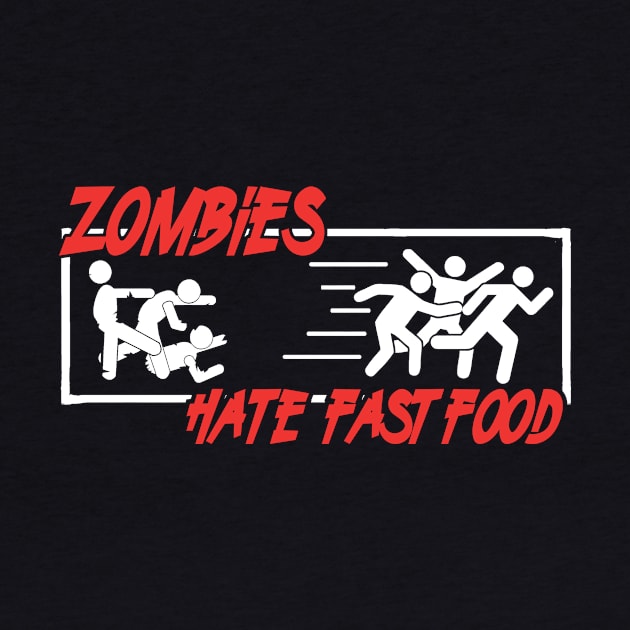 Halloween: Zombies hate fast food by nektarinchen